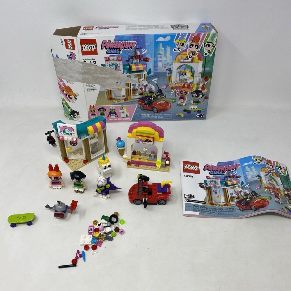 Lego 41288 The Powerpuff Girls Mojo Jojo Strikes Complete